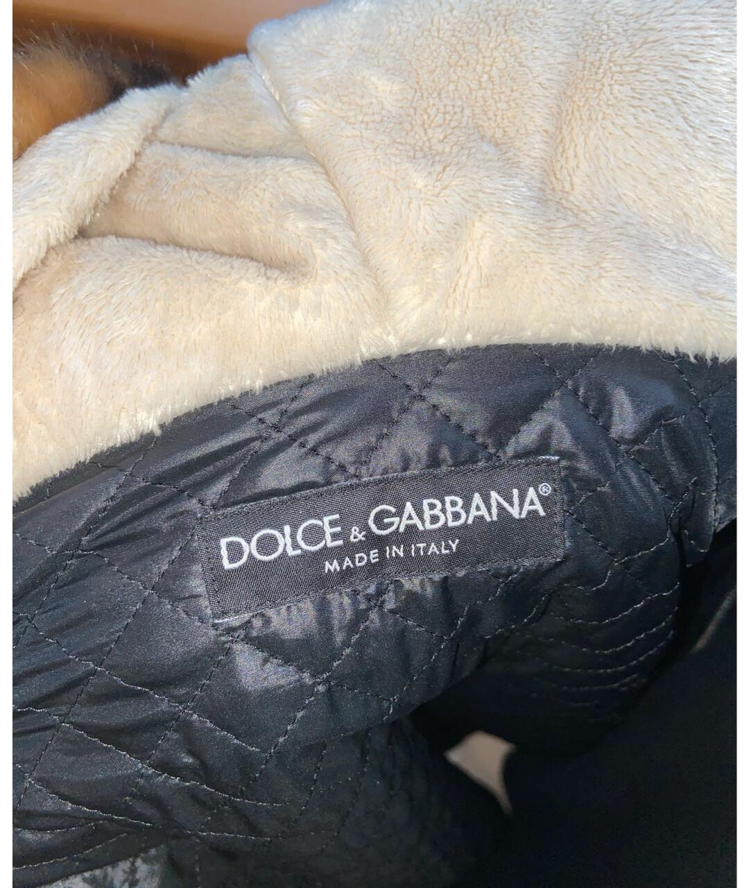 DOLCE&GABBANA Коричневая хлопковая куртка, фото 5