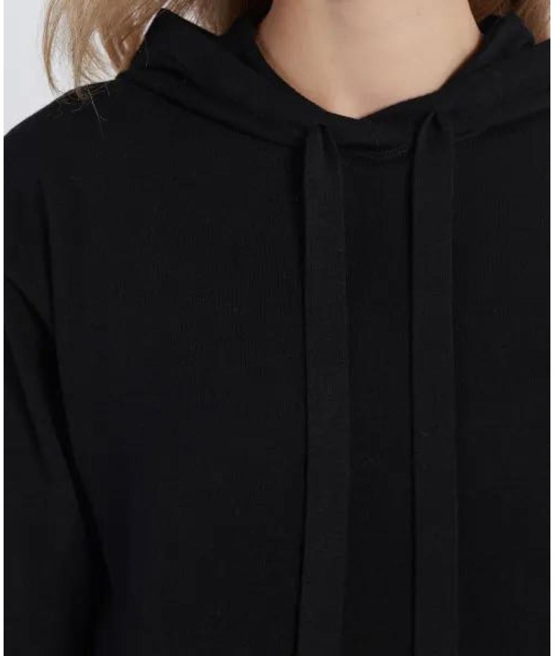MAX MARA Черный вискозный джемпер / свитер, фото 4