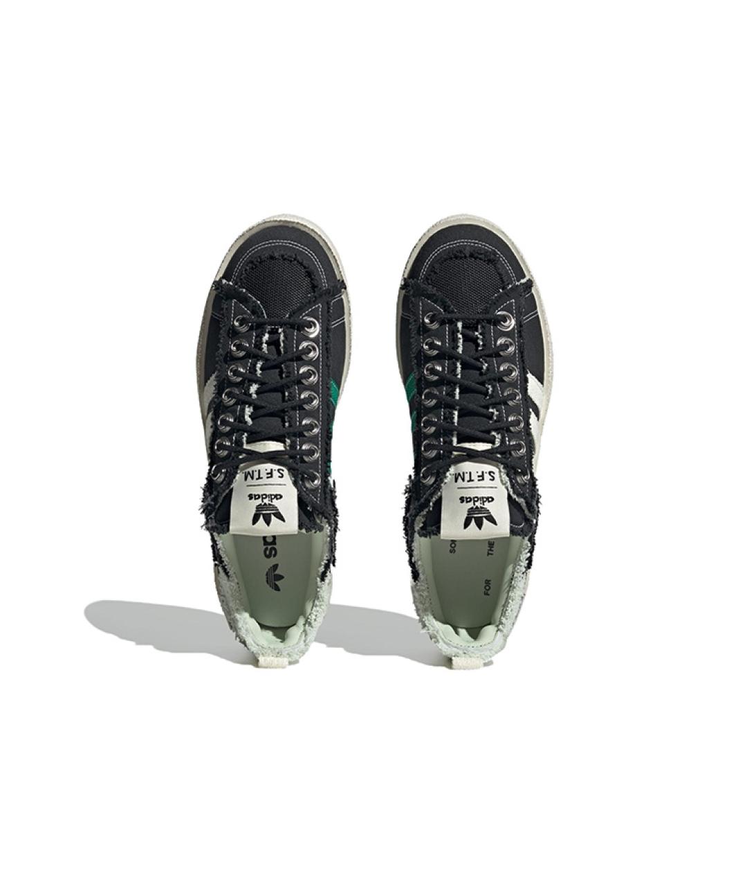 ADIDAS Черные кеды, фото 5