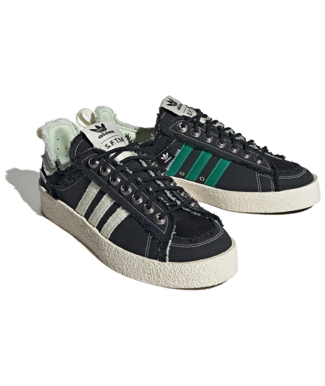 ADIDAS Черные кеды, фото 3