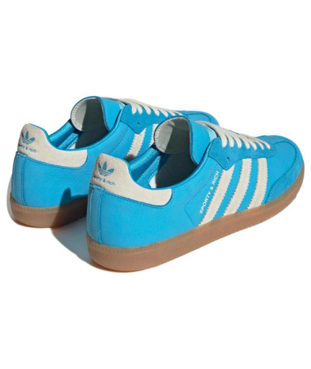 ADIDAS Голубые кеды, фото 3