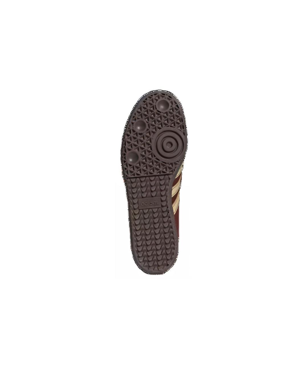 ADIDAS Бордовые кеды, фото 5