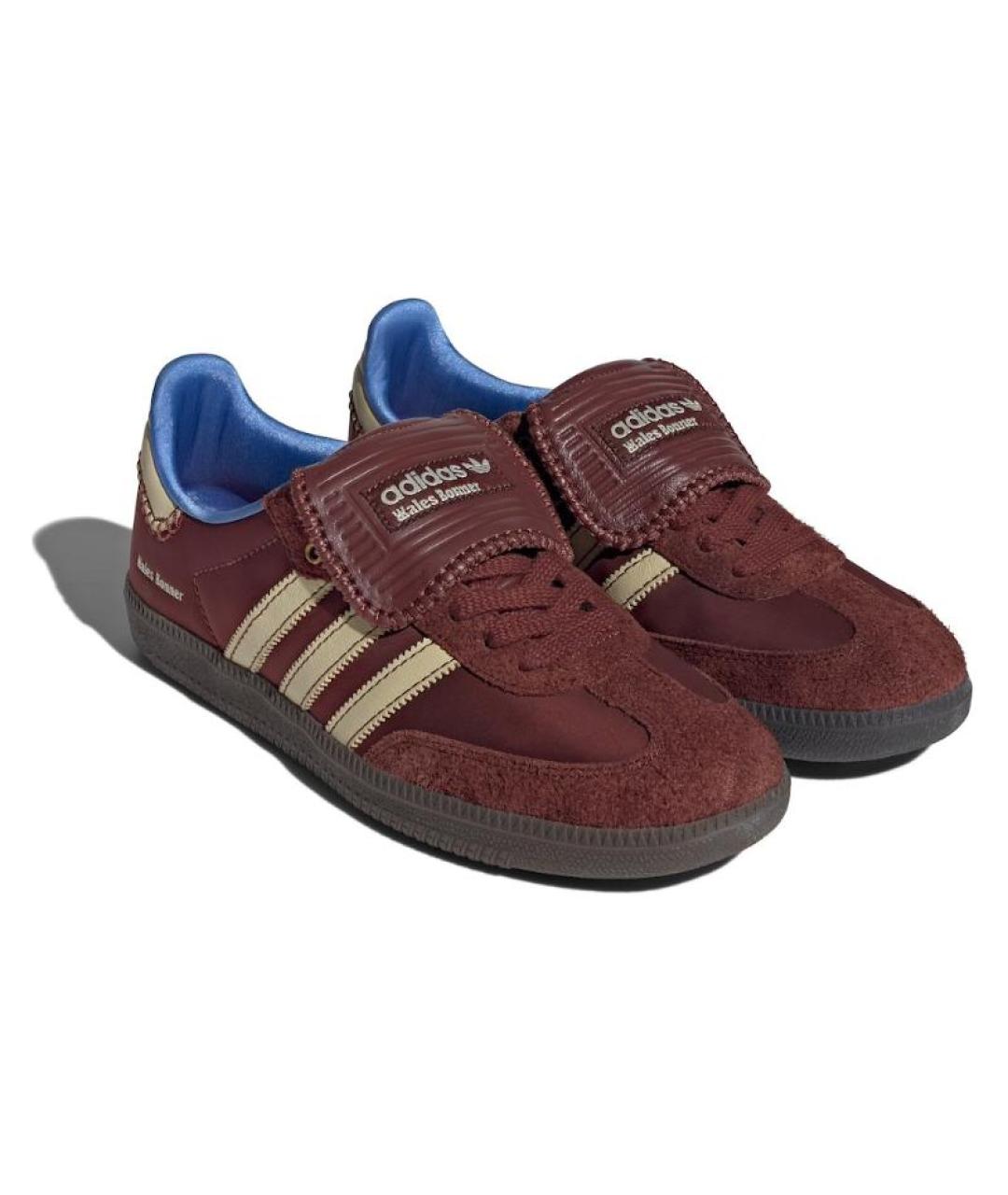 ADIDAS Бордовые кеды, фото 3