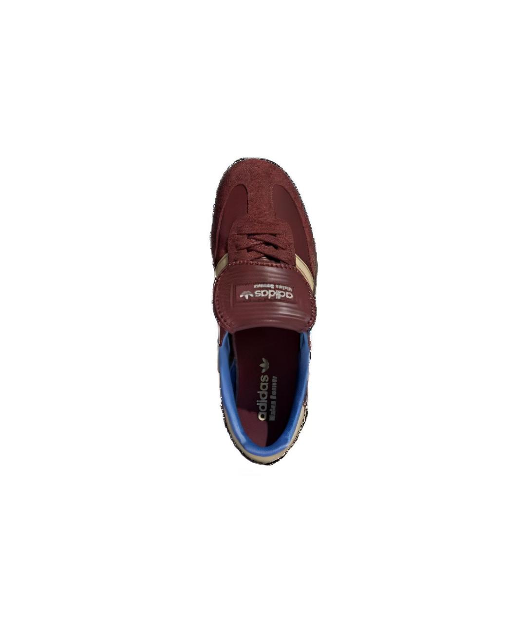 ADIDAS Бордовые кеды, фото 4