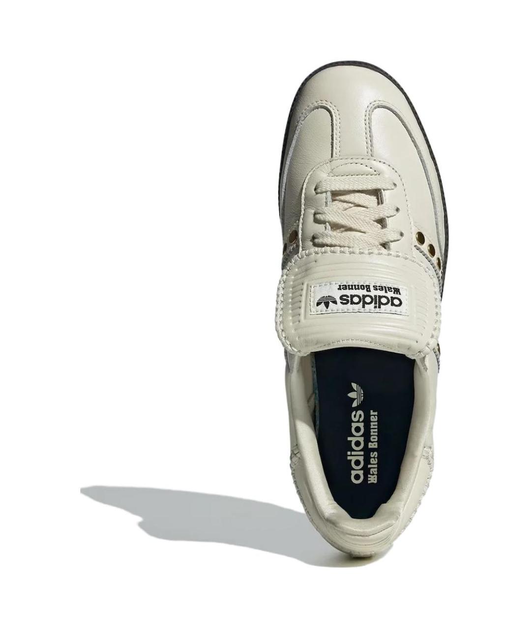 ADIDAS Белые кожаные кеды, фото 5