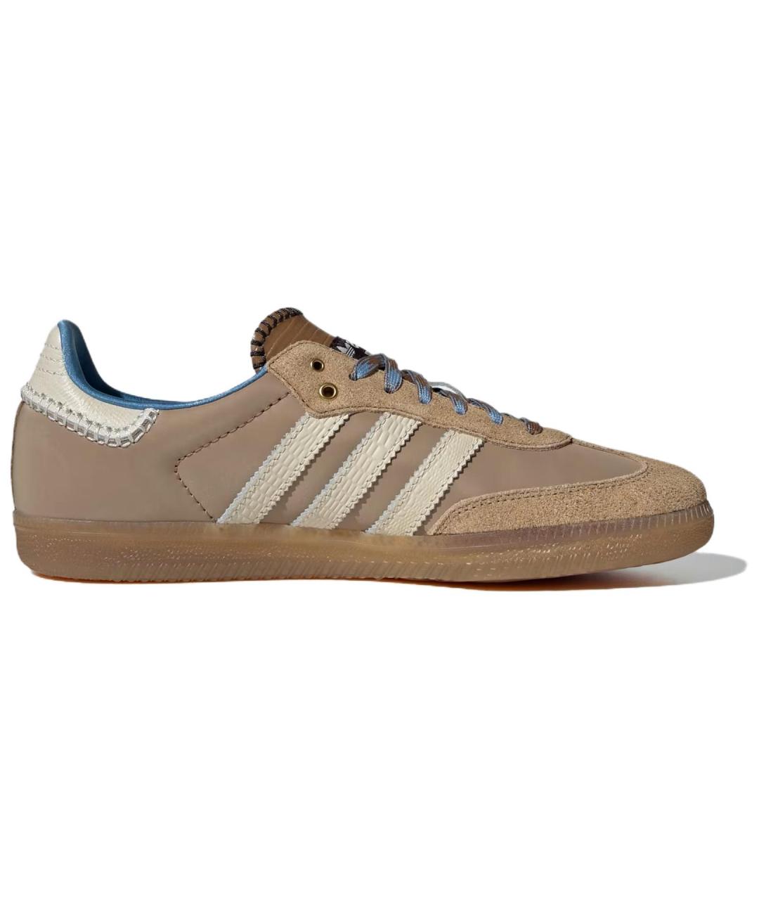 ADIDAS Коричневые кеды, фото 1
