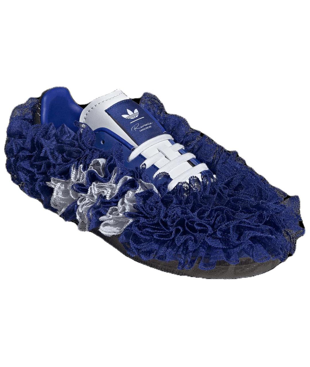 ADIDAS Темно-синие кеды, фото 3