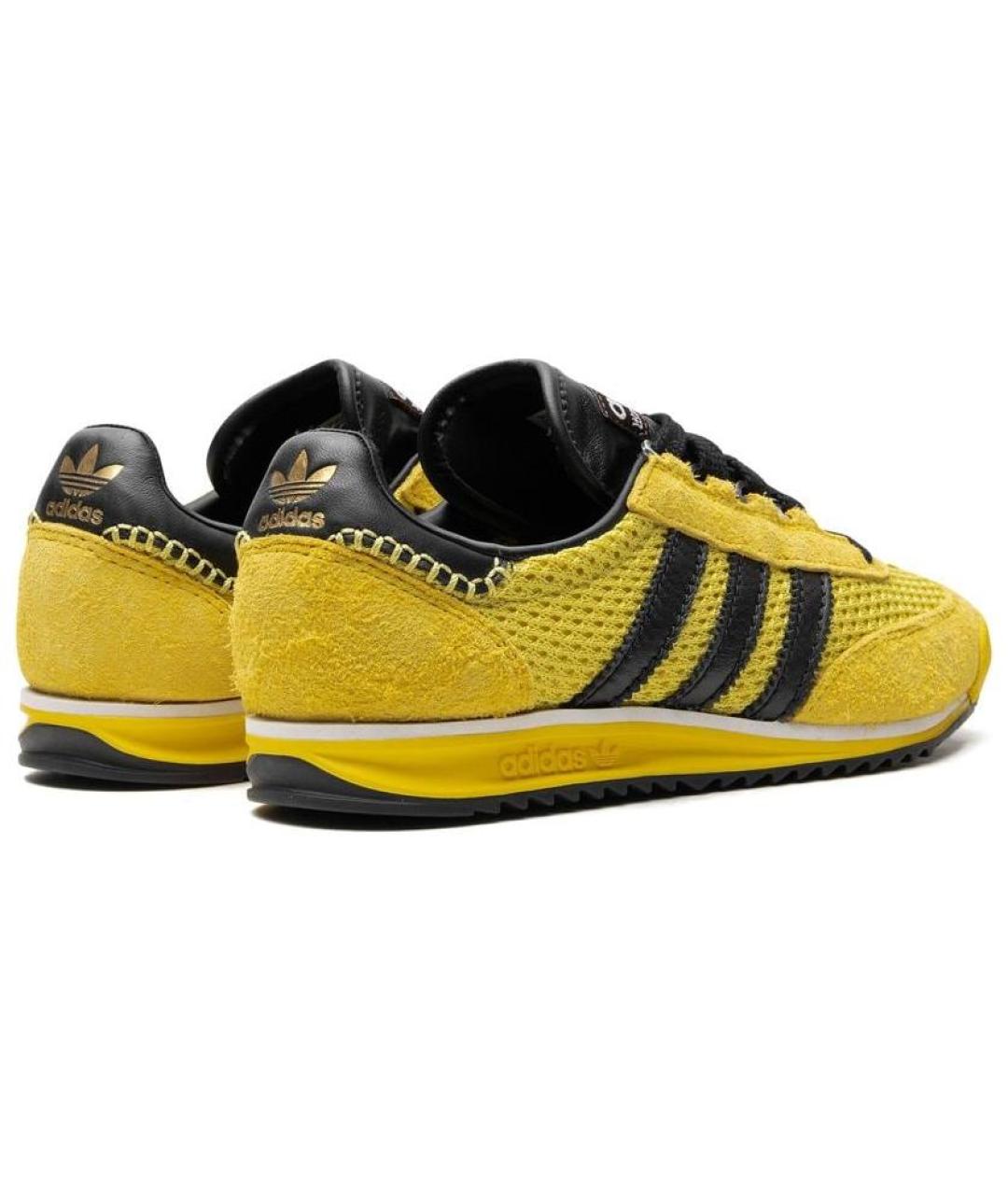ADIDAS Желтые кеды, фото 4