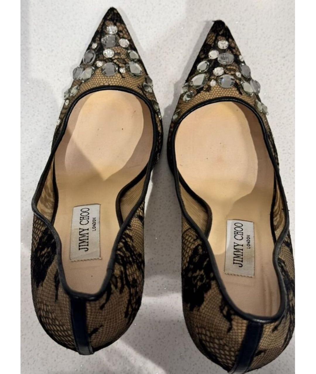 JIMMY CHOO Черные туфли, фото 3