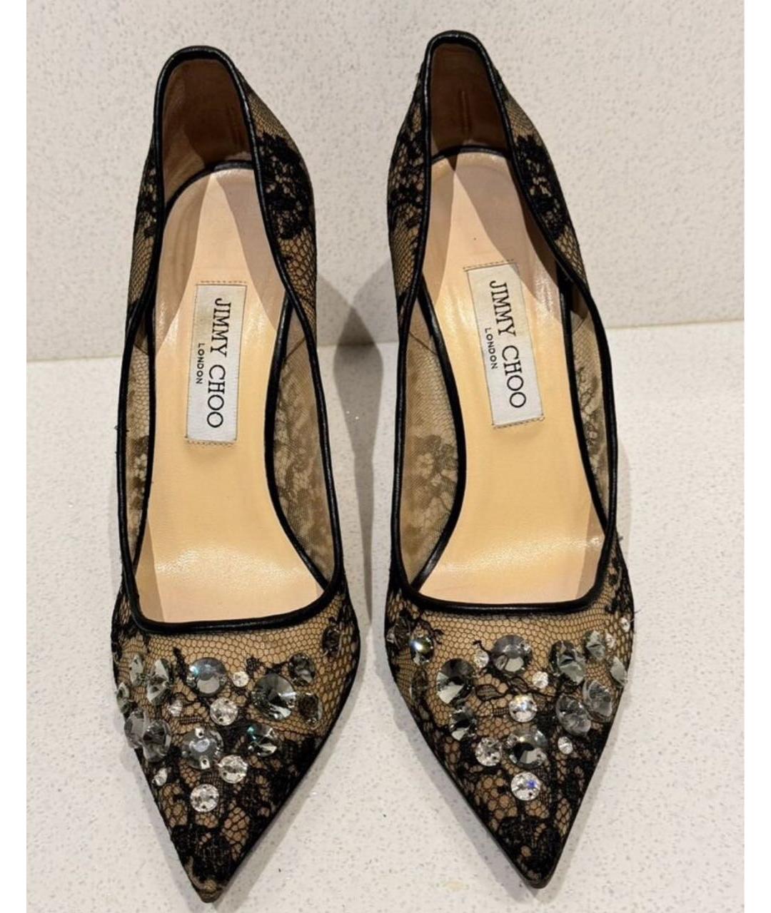 JIMMY CHOO Черные туфли, фото 2
