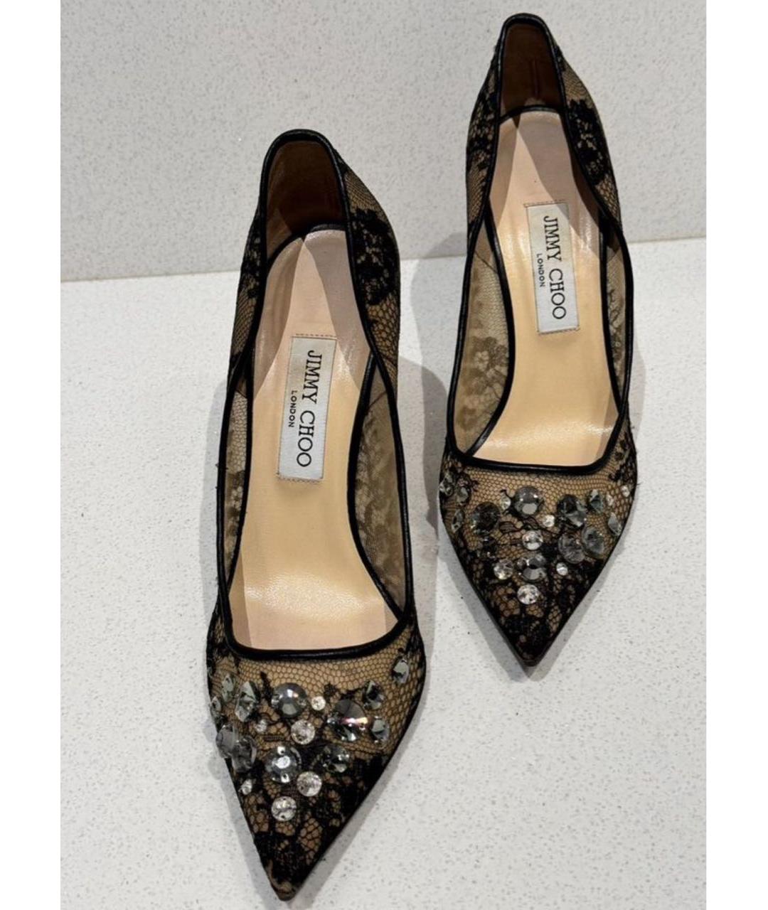 JIMMY CHOO Черные туфли, фото 5
