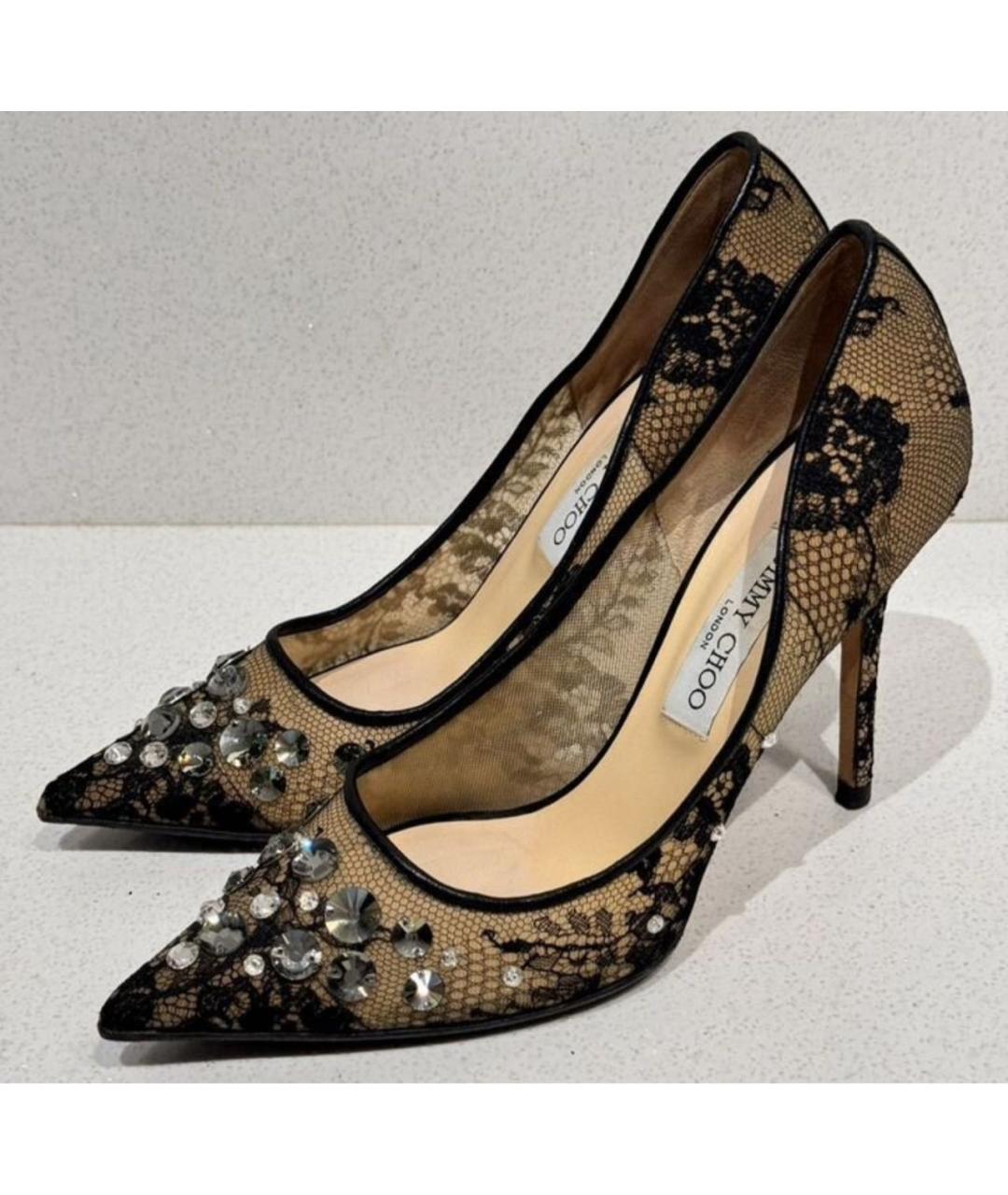 JIMMY CHOO Черные туфли, фото 8