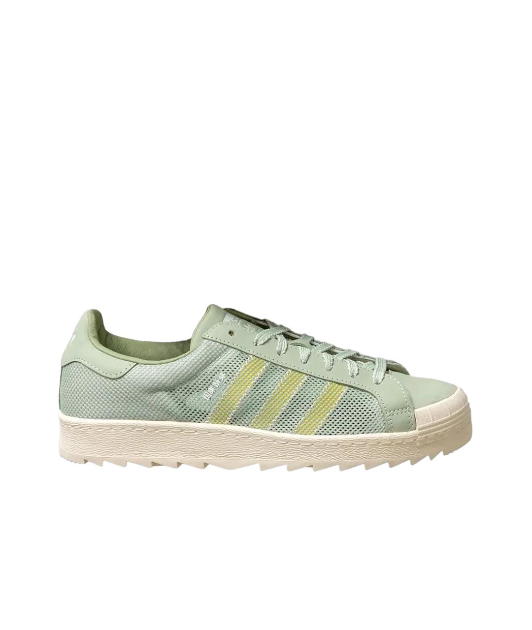 ADIDAS Зеленые кеды, фото 1