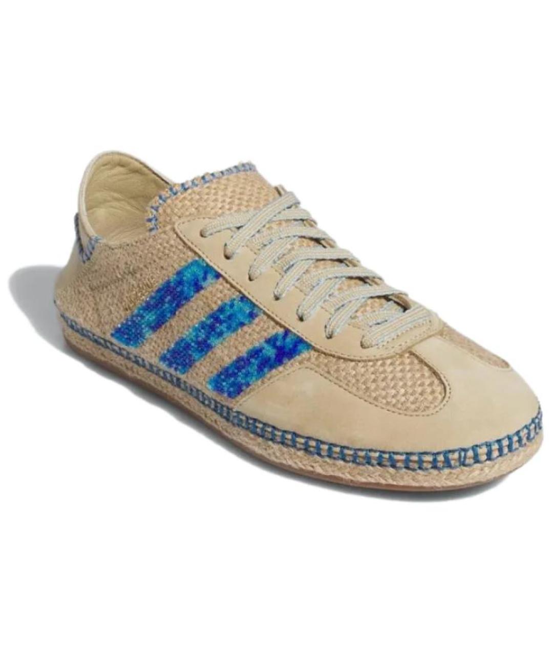 ADIDAS Бежевые кеды, фото 4
