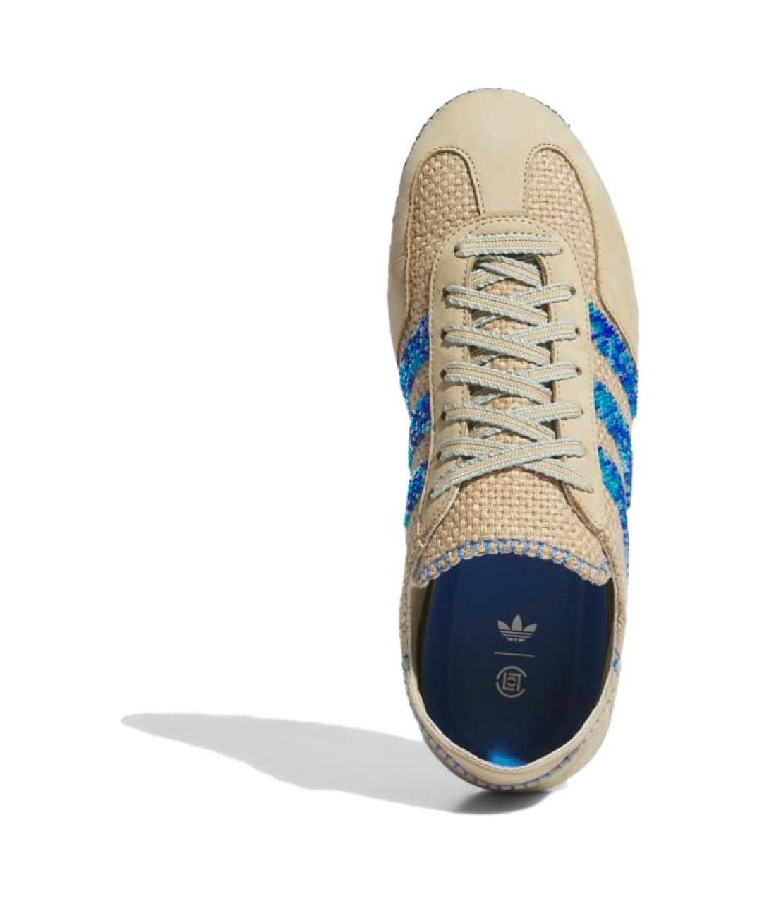 ADIDAS Бежевые кеды, фото 3