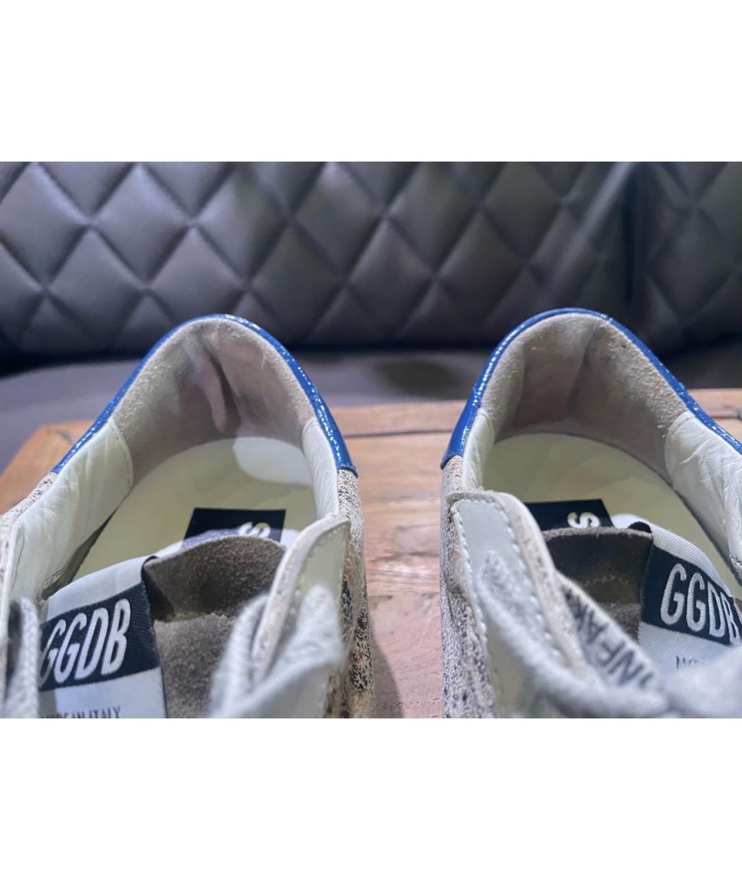 GOLDEN GOOSE DELUXE BRAND Мульти кожаные кеды, фото 3