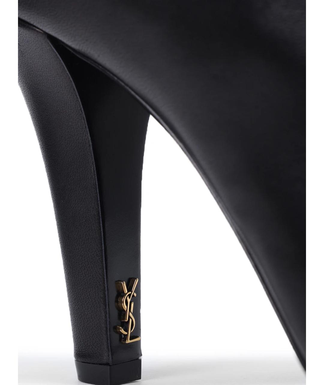 SAINT LAURENT Черные ботильоны, фото 5