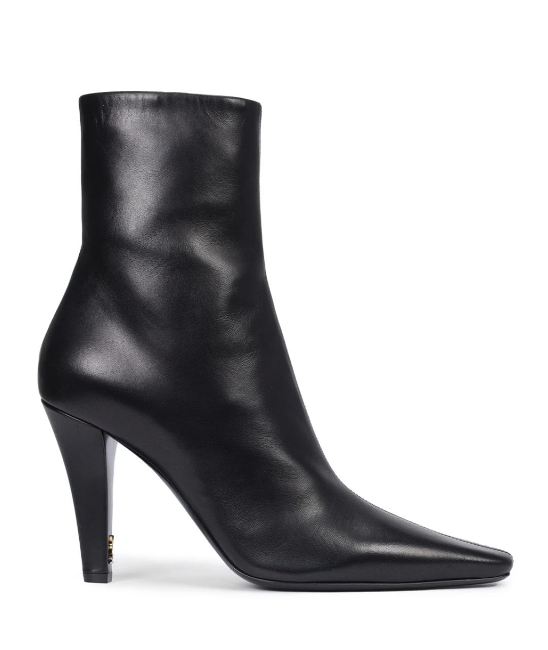 SAINT LAURENT Черные ботильоны, фото 1