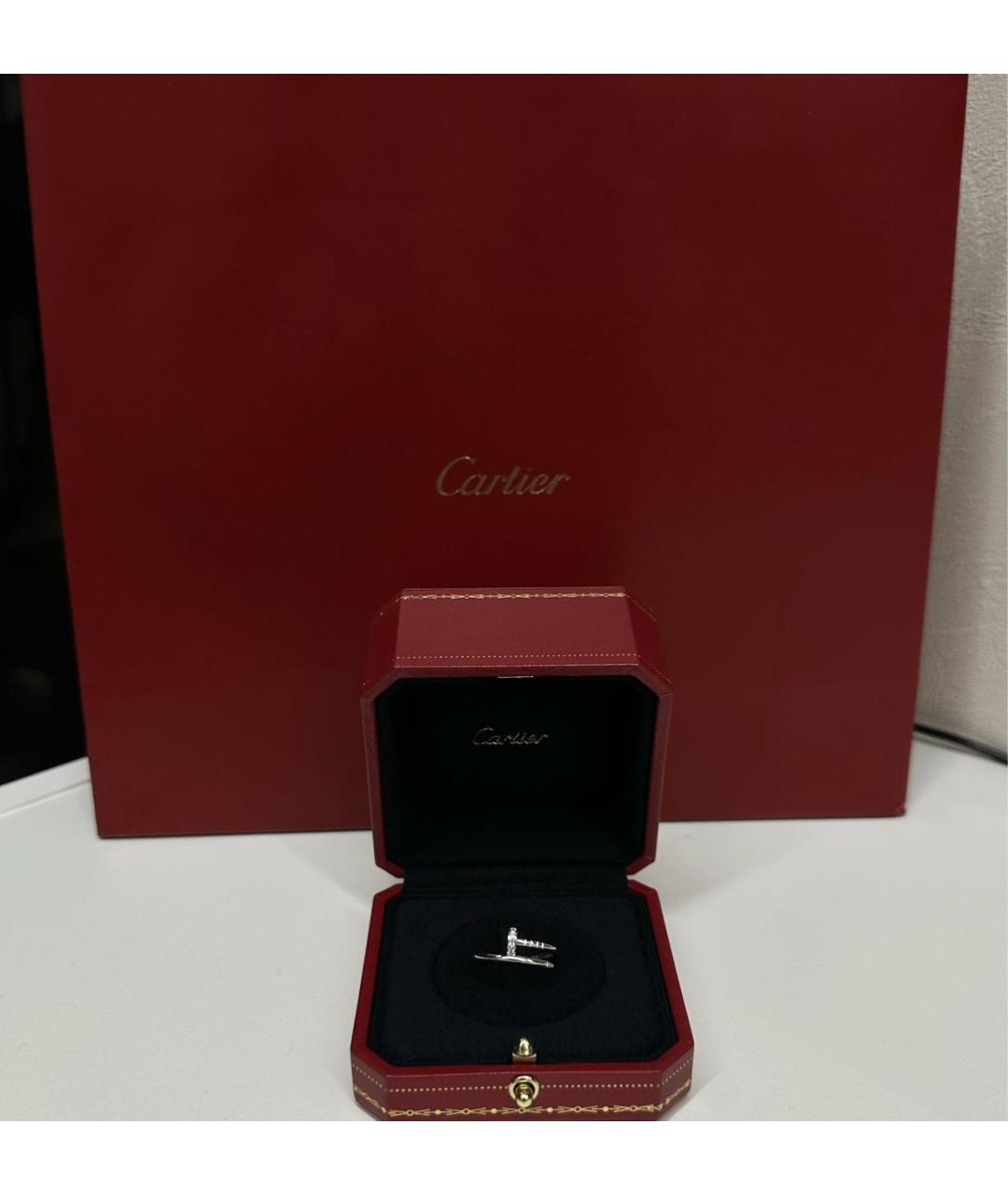 CARTIER Белое кольцо из белого золота, фото 2