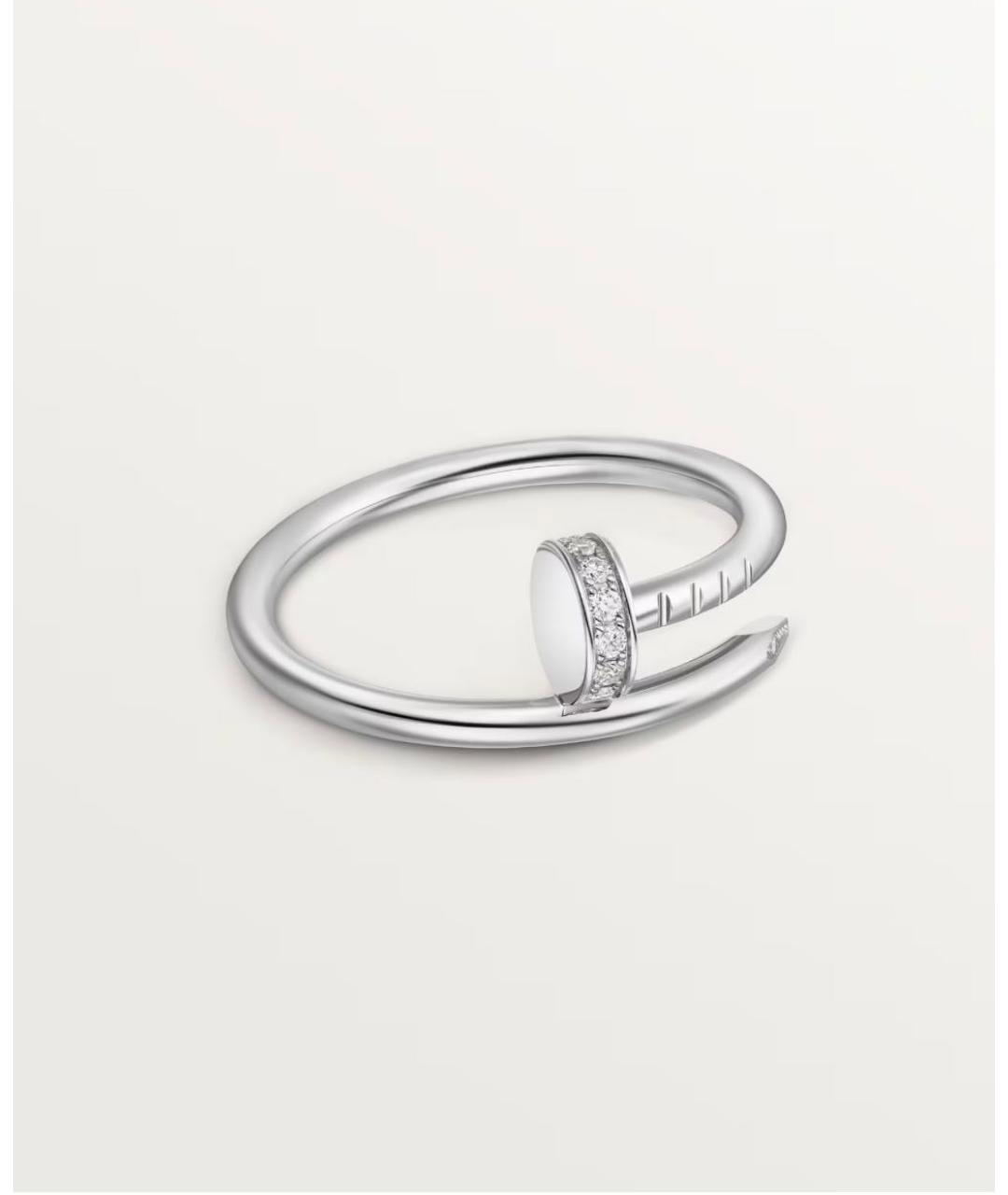 CARTIER Белое кольцо из белого золота, фото 3