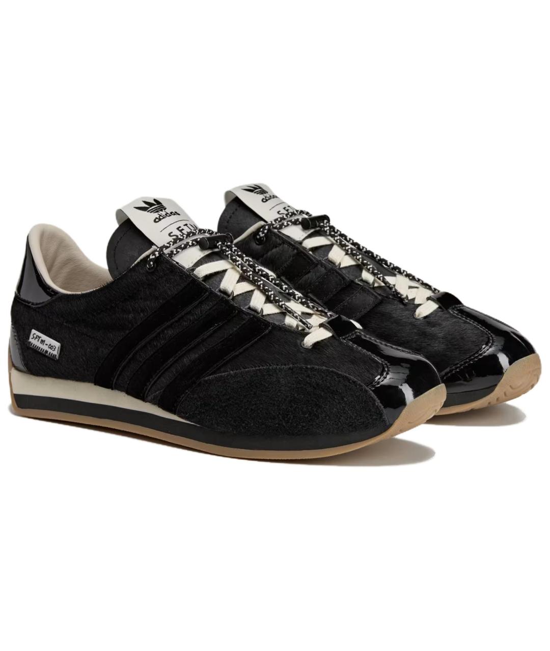 ADIDAS Черные кеды, фото 3