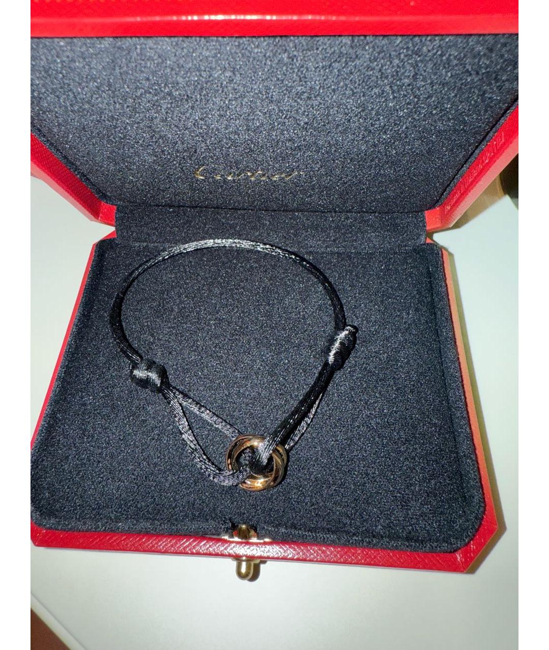 CARTIER Черный браслет из белого золота, фото 6