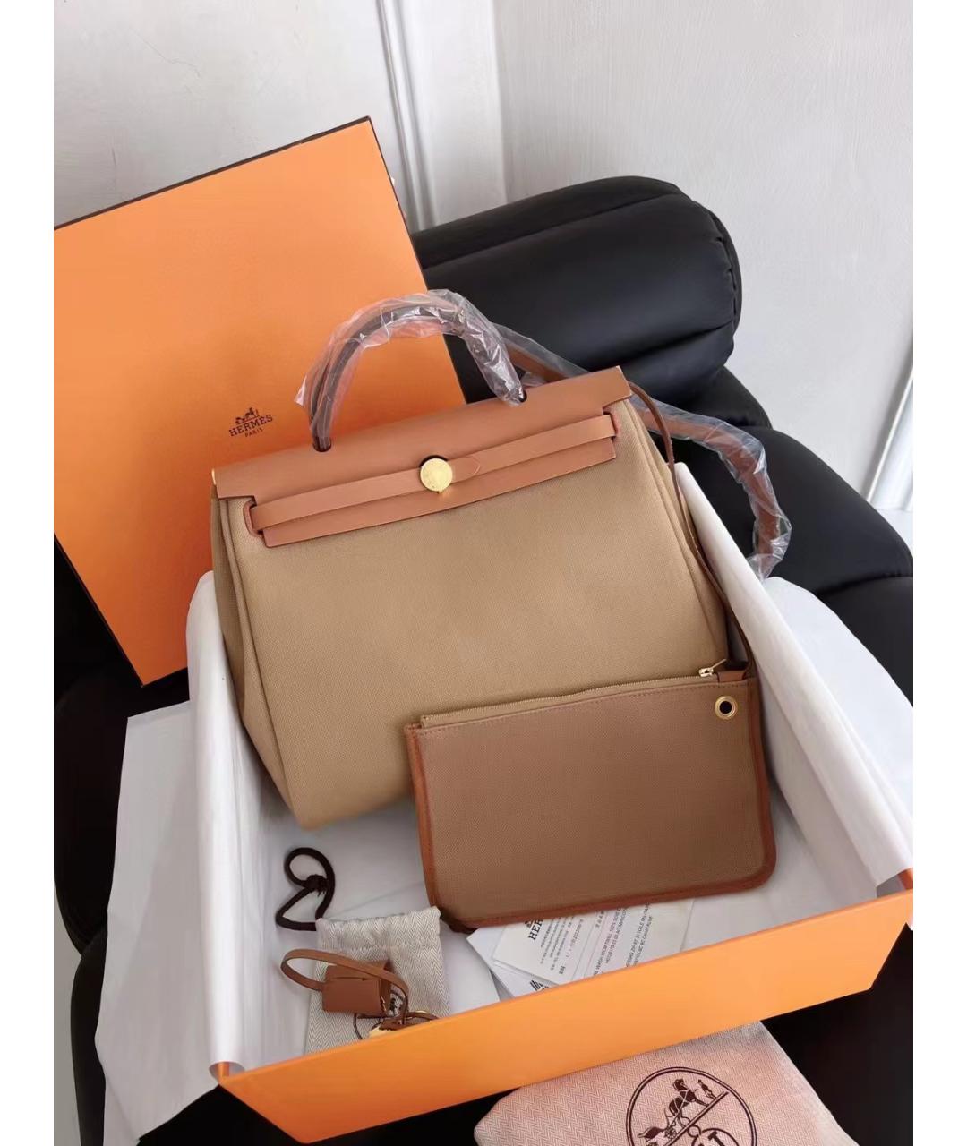 HERMES Желтая сумка через плечо, фото 2