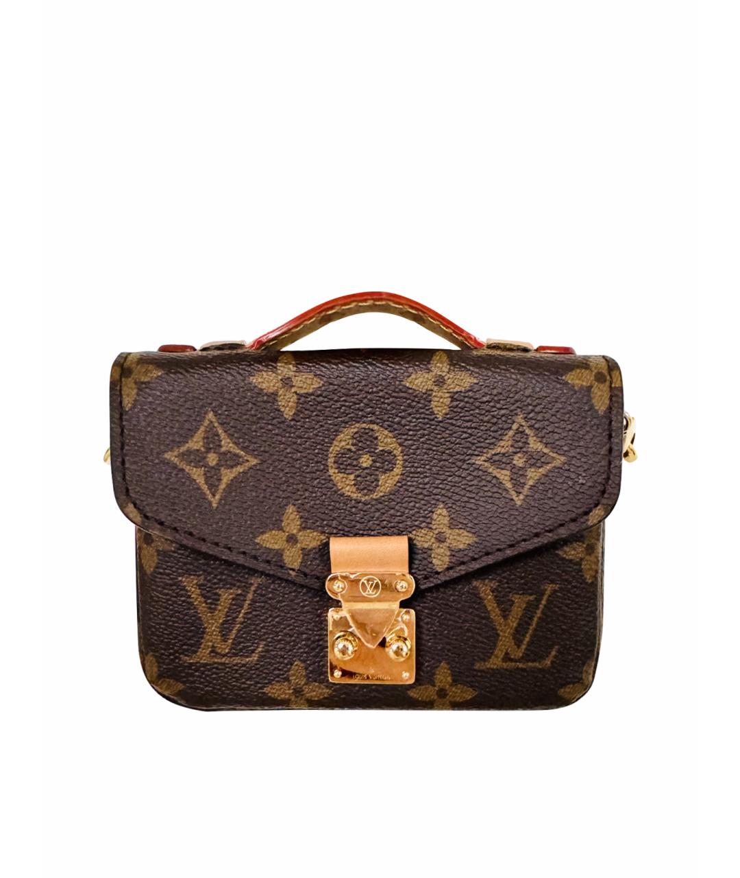 LOUIS VUITTON Коричневая сумка через плечо, фото 1