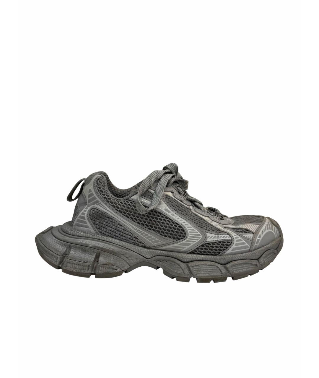 BALENCIAGA Серые кроссовки, фото 1