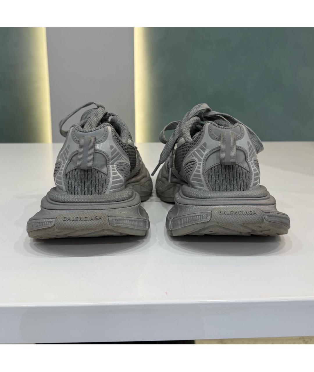 BALENCIAGA Серые кроссовки, фото 4