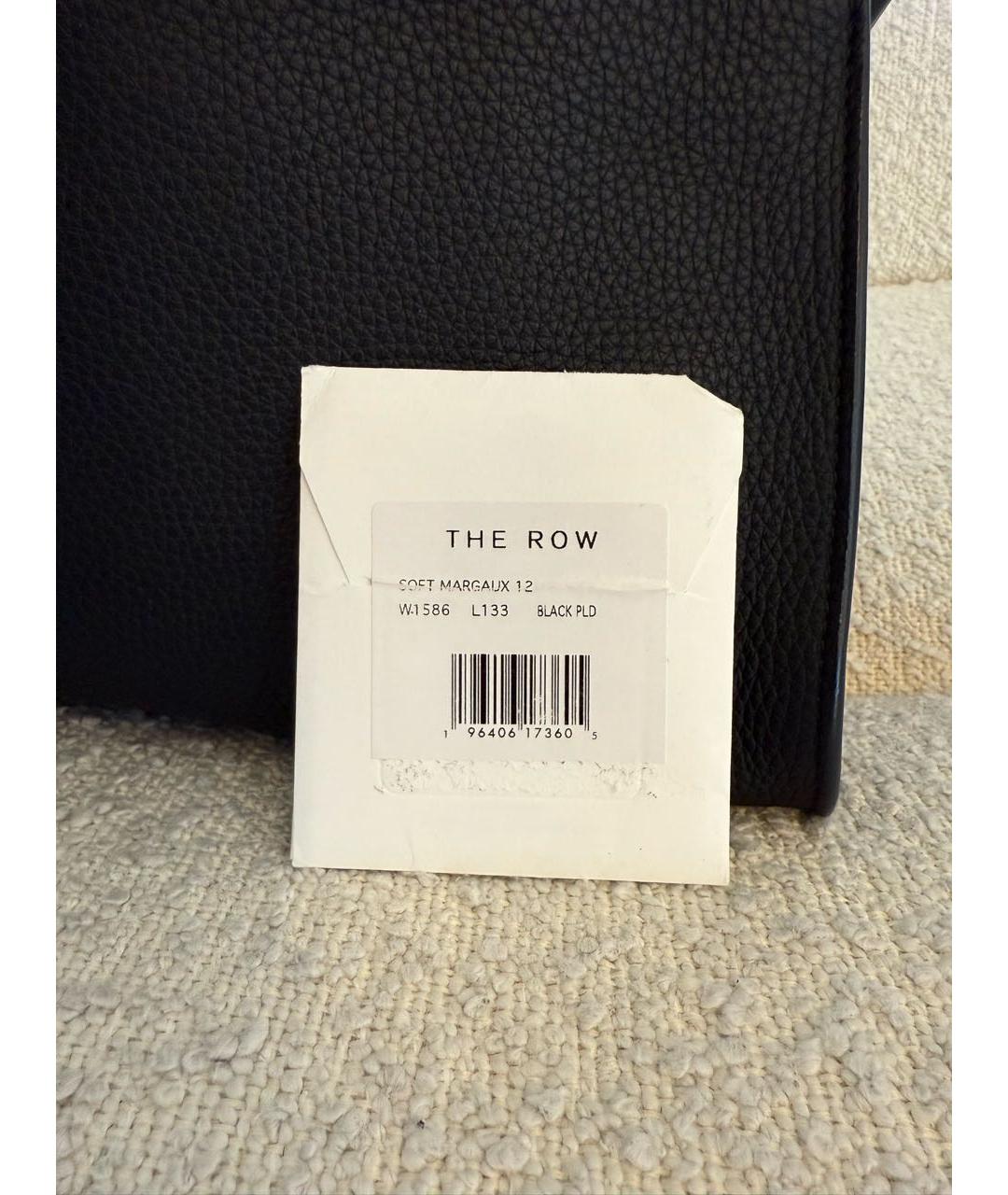 THE ROW Черная кожаная сумка через плечо, фото 6