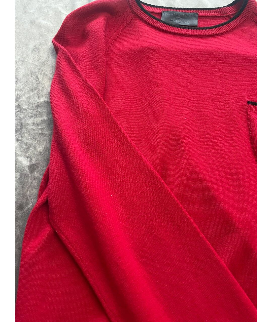 PHILIPP PLEIN Красный кашемировый джемпер / свитер, фото 5