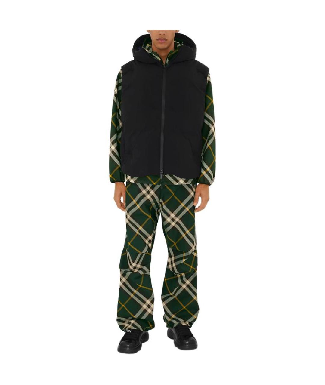 BURBERRY Черный жилет, фото 5