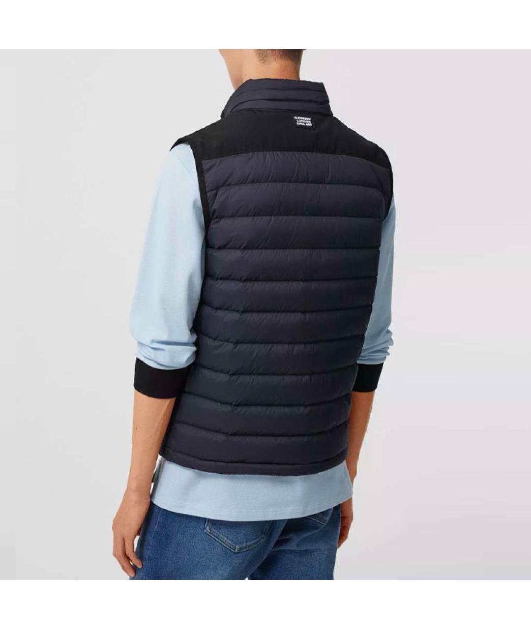 BURBERRY Черный жилет, фото 3