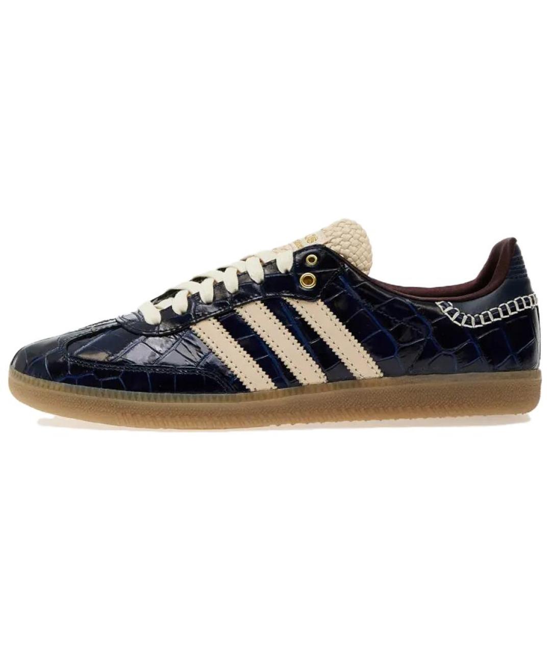 ADIDAS Темно-синие кеды, фото 2