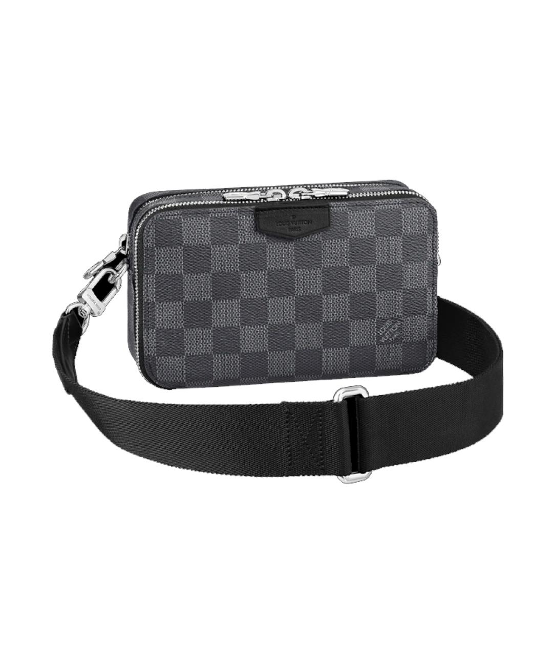 LOUIS VUITTON Серая сумка на плечо, фото 6