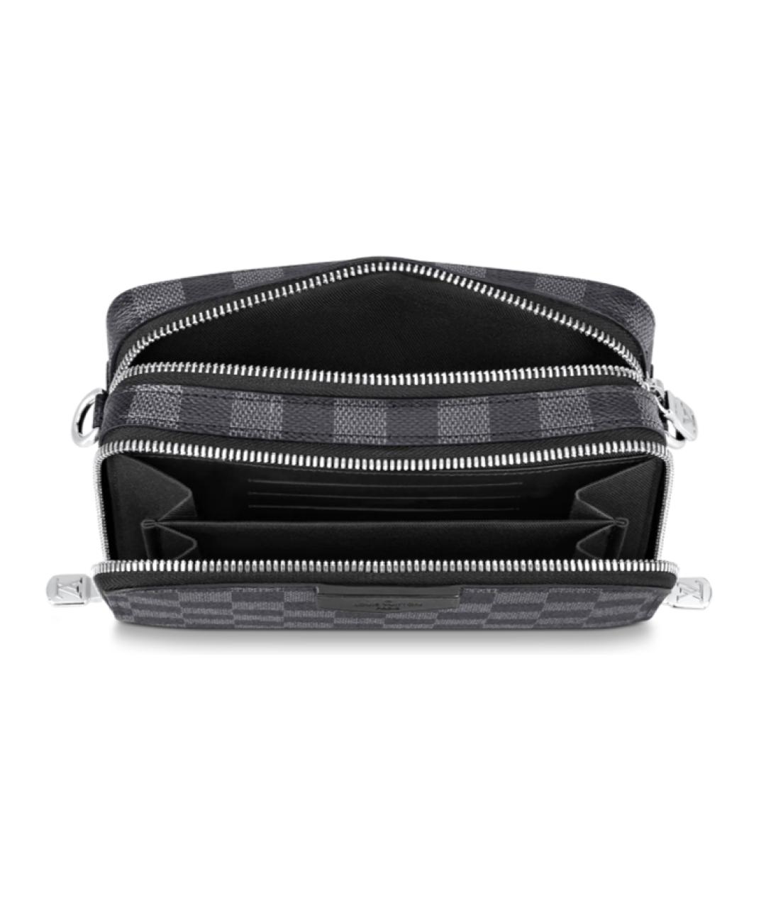 LOUIS VUITTON Серая сумка на плечо, фото 4