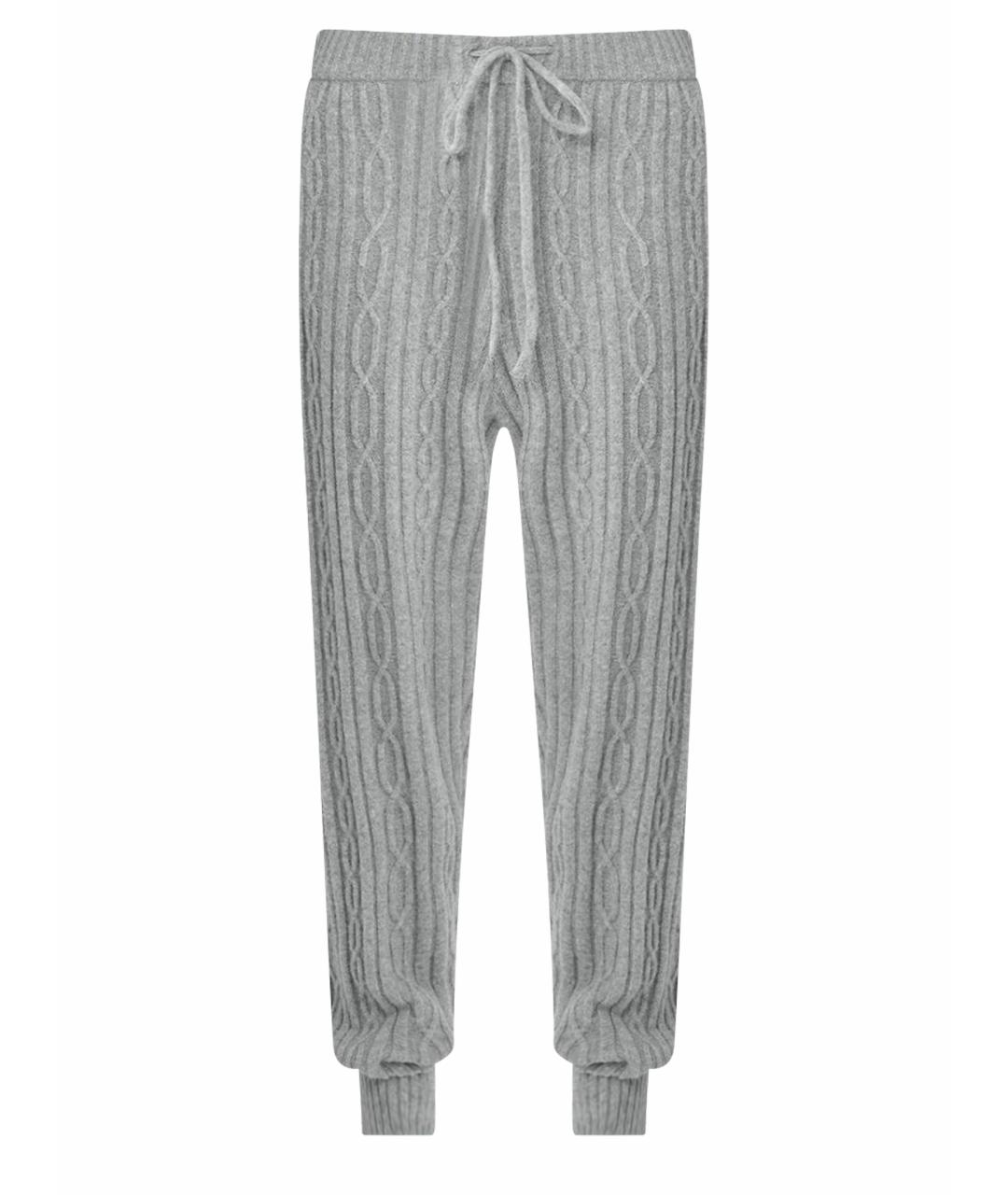 ALO YOGA Серые прямые брюки, фото 1