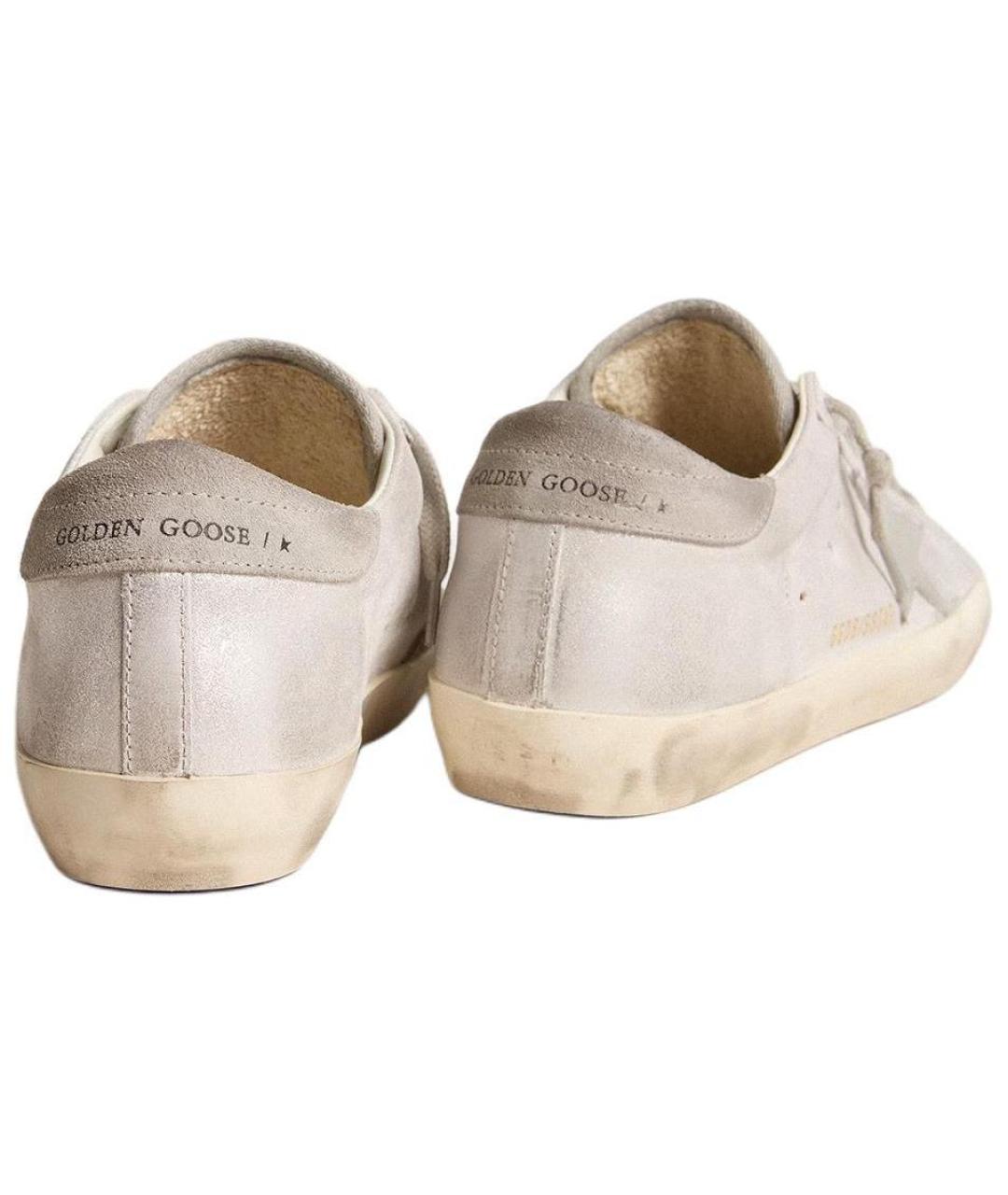 GOLDEN GOOSE DELUXE BRAND Белые кожаные кеды, фото 5