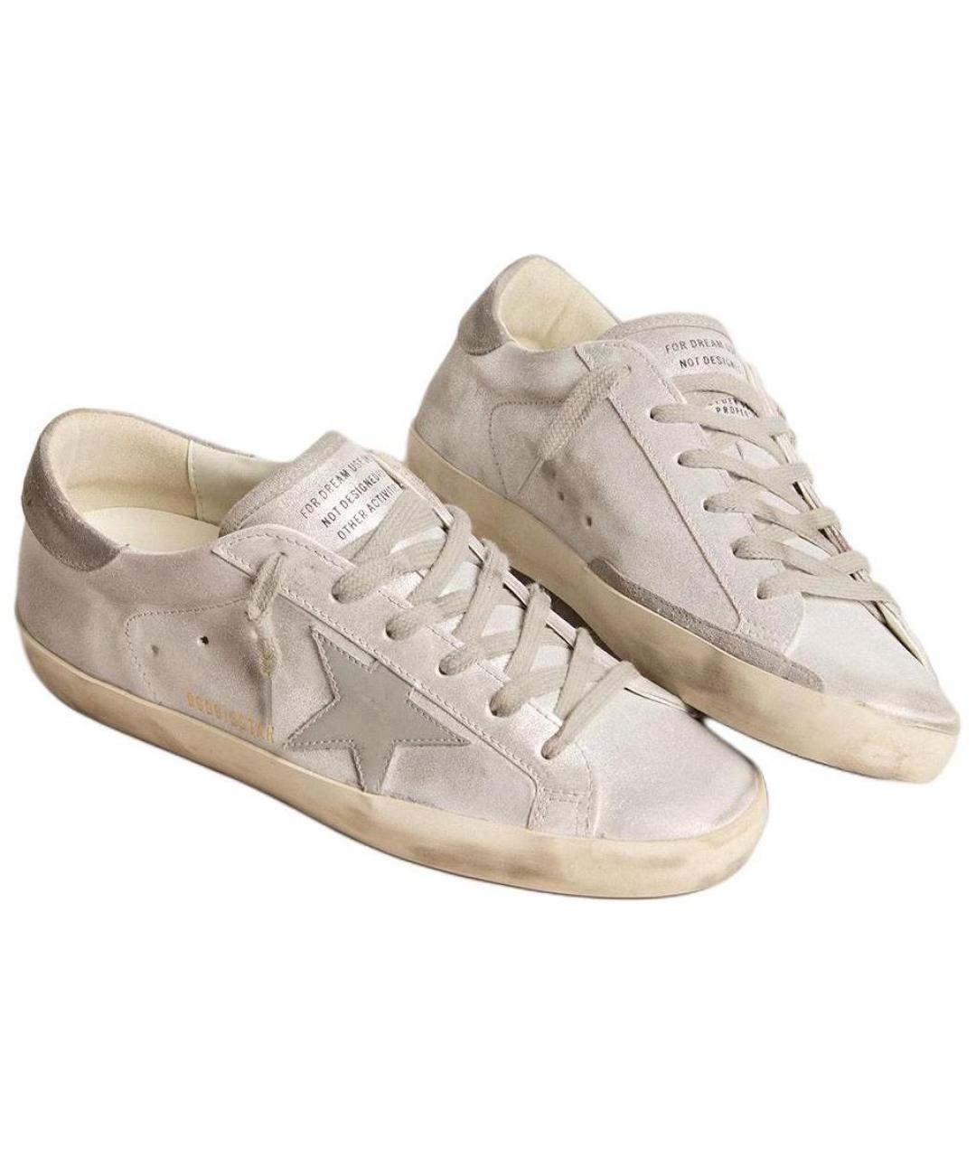GOLDEN GOOSE DELUXE BRAND Белые кожаные кеды, фото 3