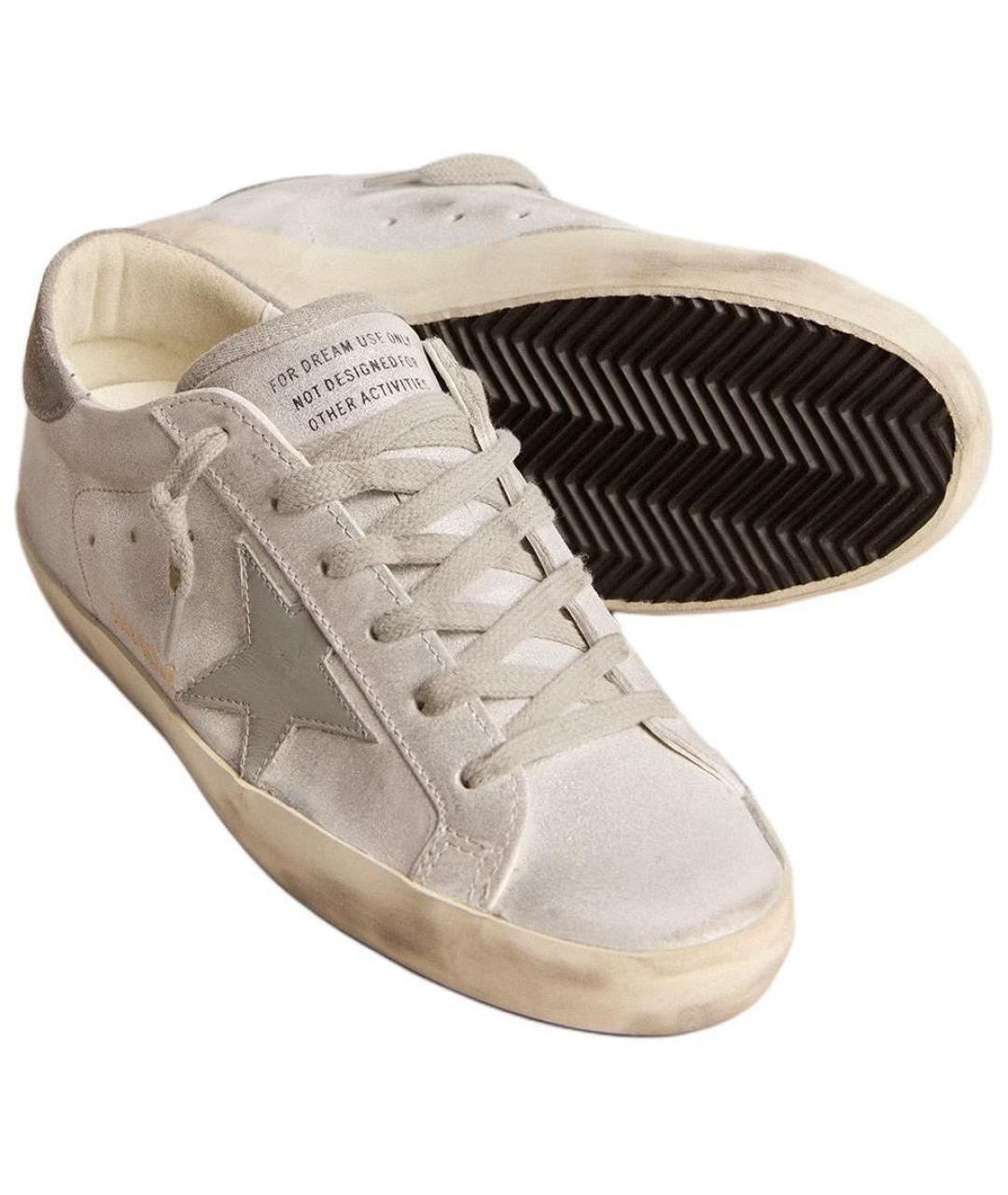 GOLDEN GOOSE DELUXE BRAND Белые кожаные кеды, фото 4
