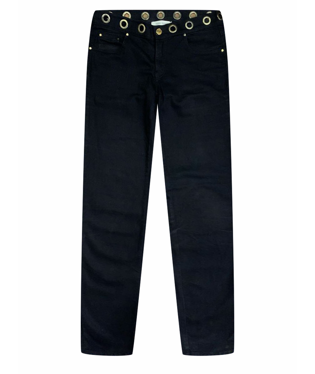 PIERRE BALMAIN Черные хлопко-эластановые джинсы слим, фото 1