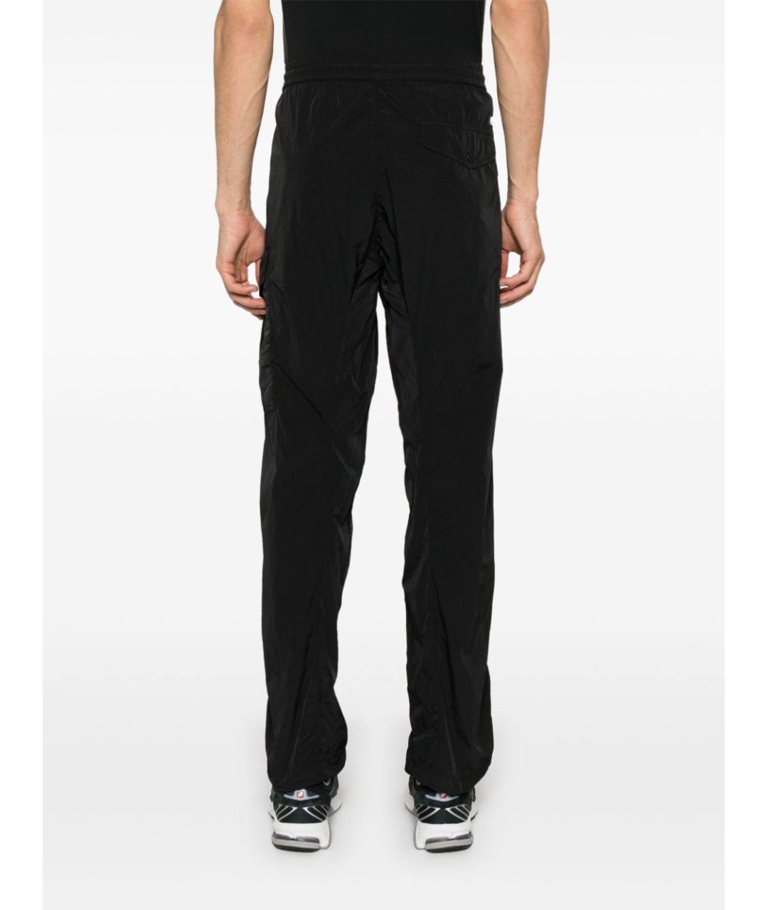 CP COMPANY Черные полиамидовые повседневные брюки, фото 5