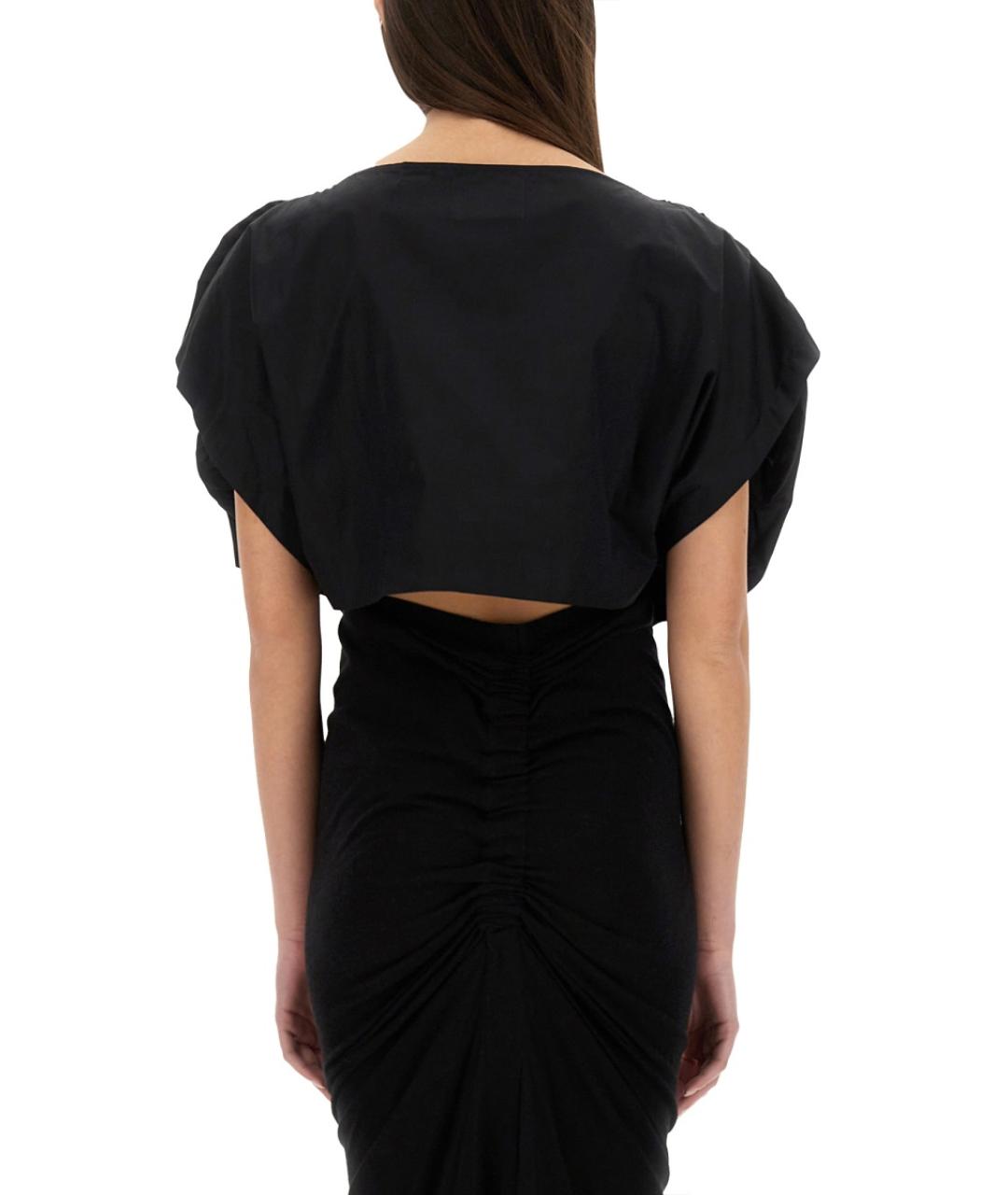 VIVIENNE WESTWOOD Черная хлопковая футболка, фото 3