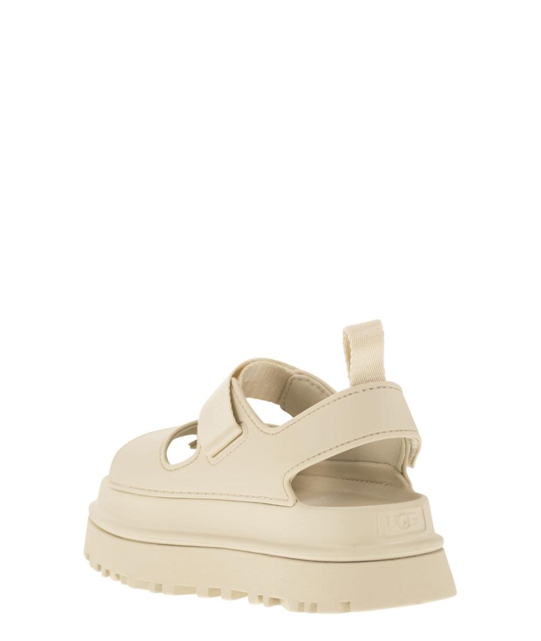 UGG AUSTRALIA Бежевые сандалии, фото 3