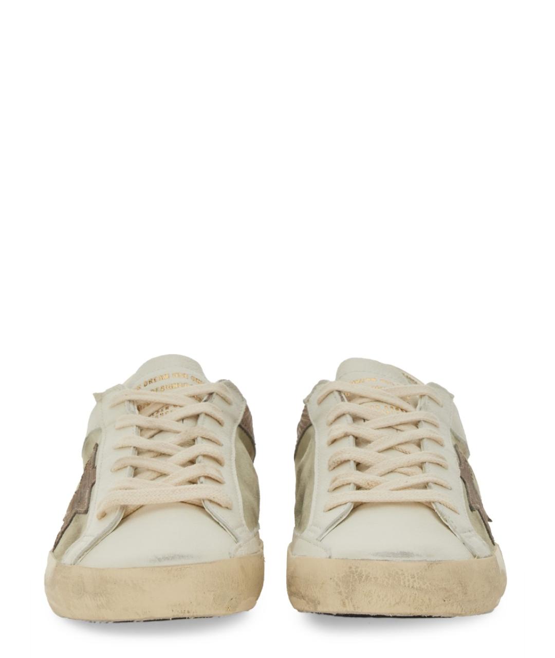 GOLDEN GOOSE DELUXE BRAND Мульти кожаные кеды, фото 5