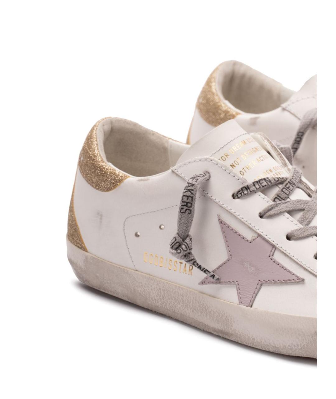 GOLDEN GOOSE DELUXE BRAND Мульти кожаные кеды, фото 4