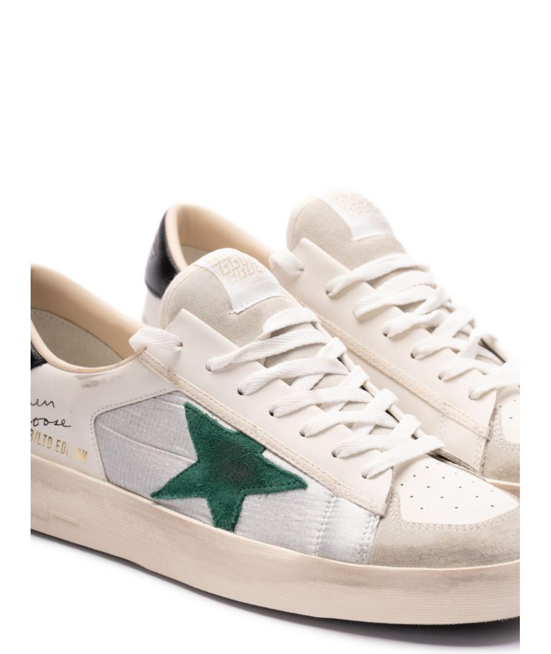 GOLDEN GOOSE DELUXE BRAND Мульти кожаные низкие кроссовки / кеды, фото 2