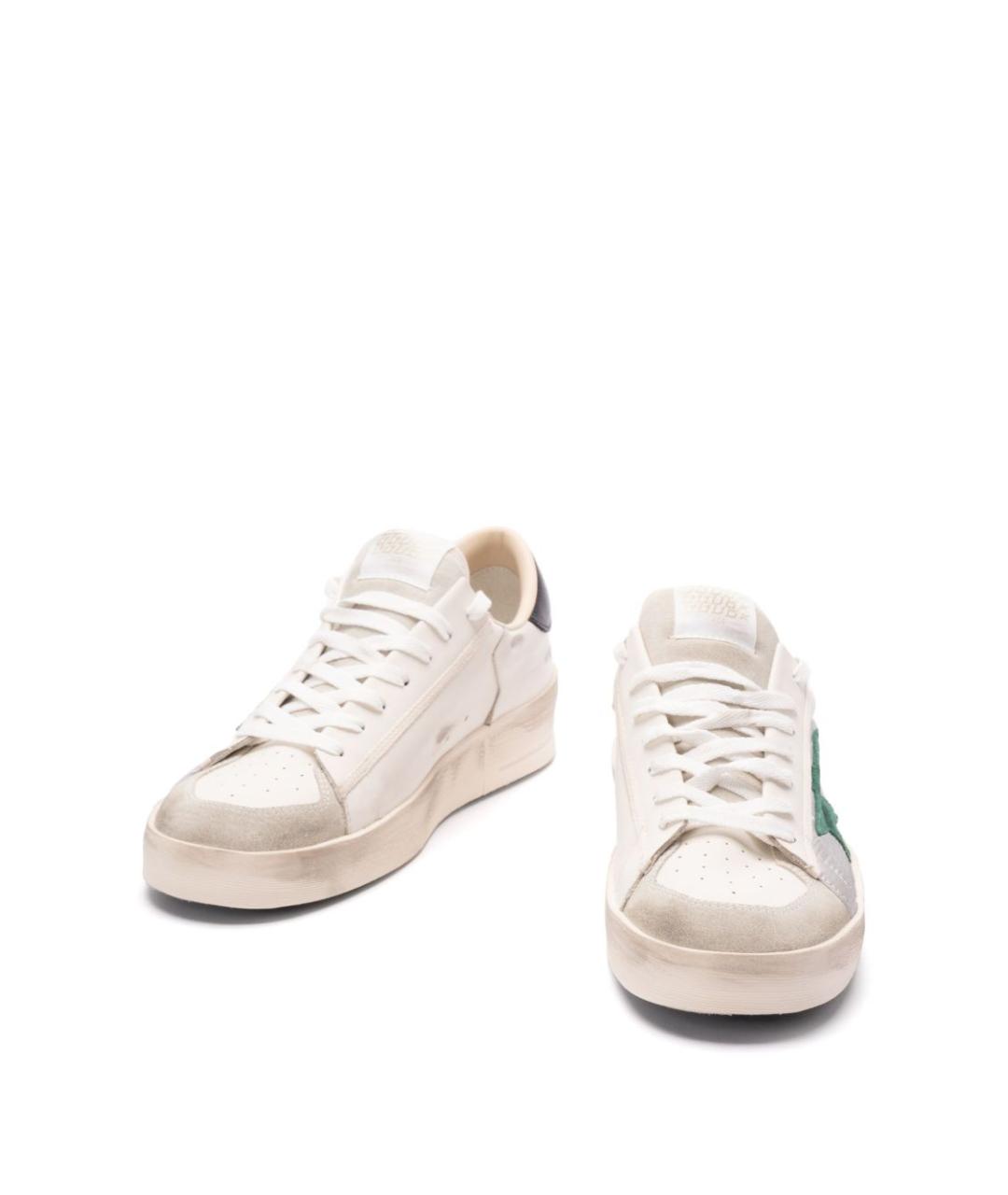 GOLDEN GOOSE DELUXE BRAND Мульти кожаные низкие кроссовки / кеды, фото 5