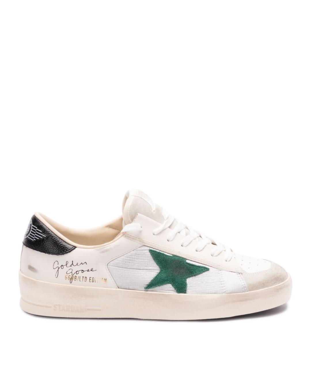 GOLDEN GOOSE DELUXE BRAND Мульти кожаные низкие кроссовки / кеды, фото 1